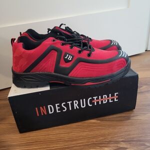 Red and Black Men's Shoes
